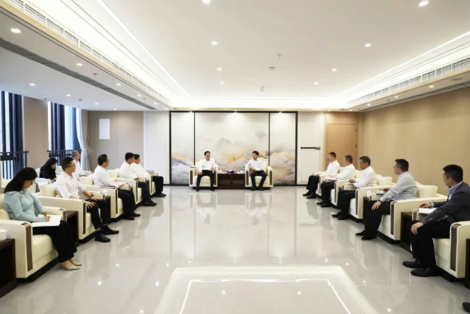 北碚区委、区政府主要领导到访国机仪器仪表集团